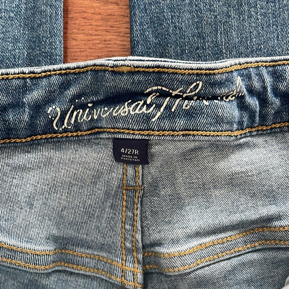 universal thread high rise skinny crop jeans size 4 / 27 - Picture 6 of 8